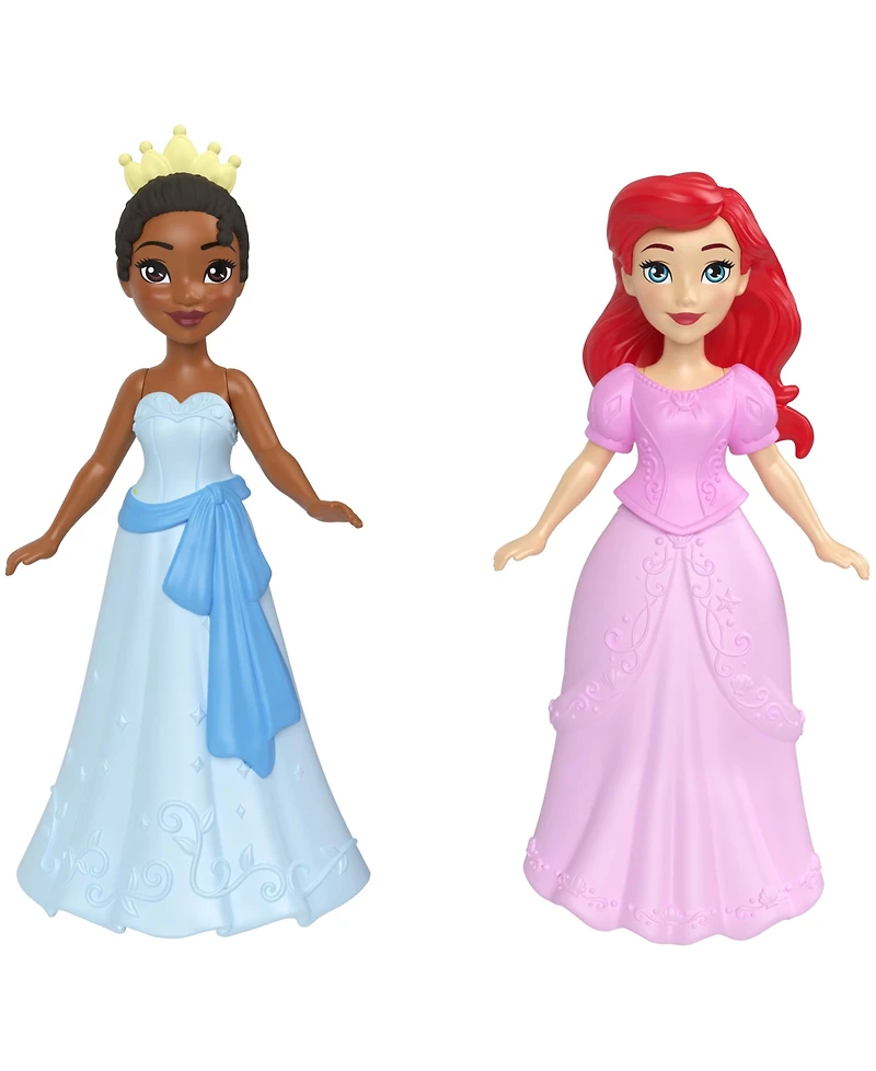 Disney Princess Royal Wardrobe Set with Ariel and Tiana Dolls