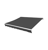 Awning Anthracite Polyester with Pu coating