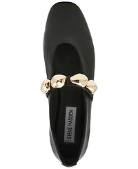 Steve Madden Poppin Embellished Mary-Jane Flats