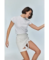 Jendue Women's Ron Eye Mini Skirt