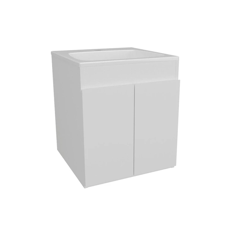 Tuhome Bathroom Vanity Meka 45 White Mdf