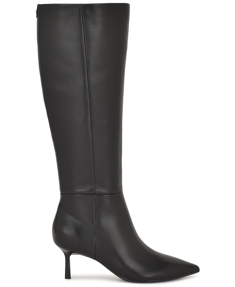Nine West Women's Kimdee 9X9 Tall Stiletto Dress Boots