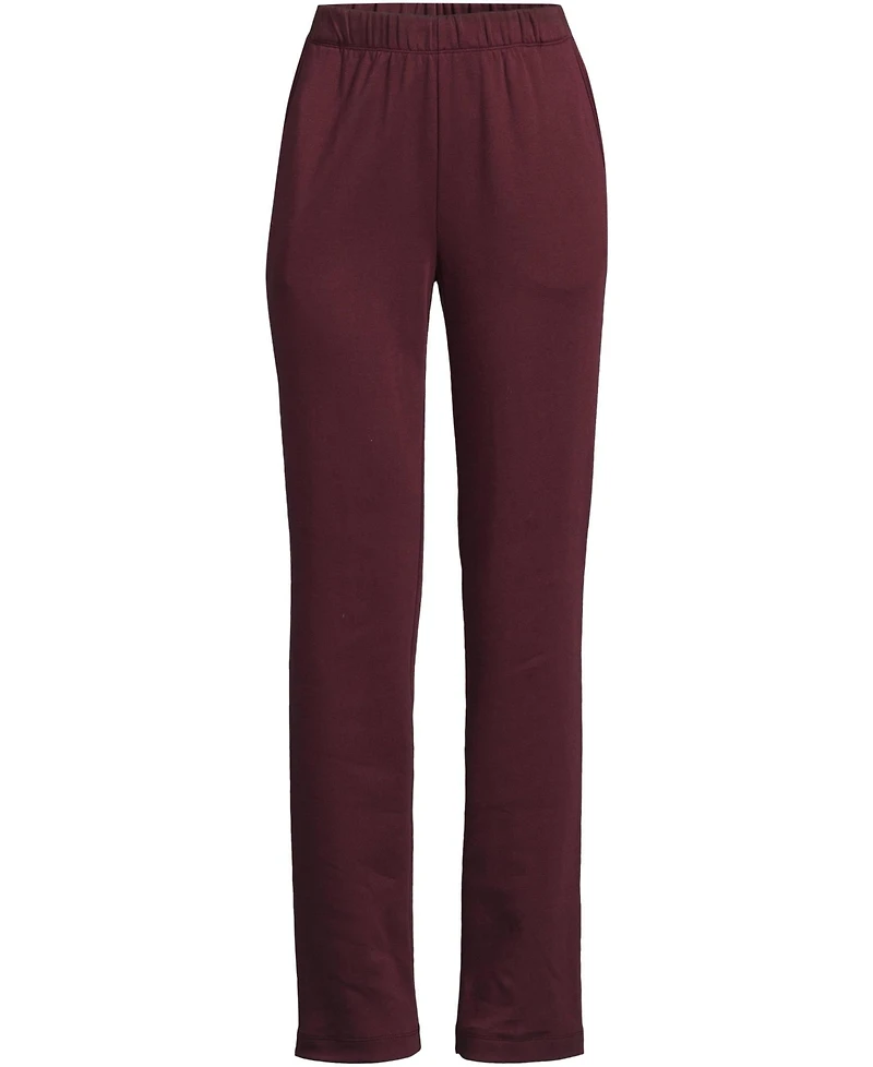 Lands' End Women's Petite Sport Knit High Rise Pants