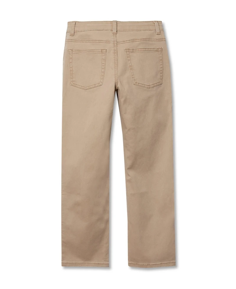 Lands' End Boys Iron Knee Twill 5 Pocket Pants
