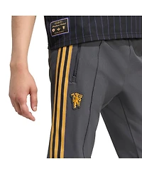 Adidas Men's Gray Manchester United Lifestyler Track Pants
