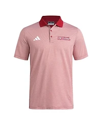 Adidas Men's Crimson Indiana Hoosiers Ultimate 365 Ottoman Polo Shirt