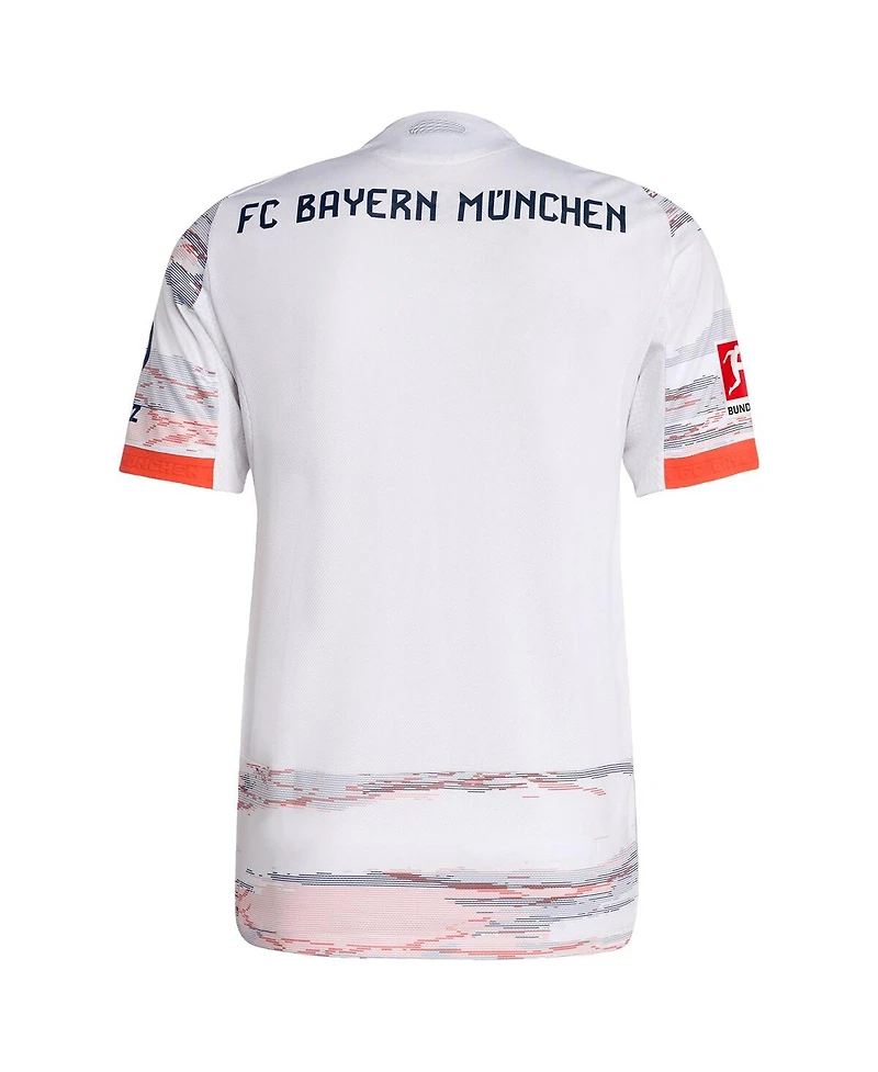 Adidas Men's White Bayern Munich 2025/26 Away Authentic Jersey