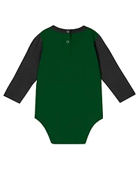 Outerstuff Baby Boys and Girls New York Jets Double Up Long Sleeve Bodysuit Pants Set