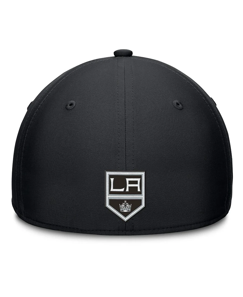 Fanatics Men's Black/Silver Los Angeles Kings Authentic Pro Rink Flex Hat