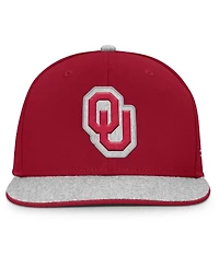 Fanatics Men's Crimson Oklahoma Sooners Loden Snapback Hat
