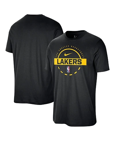 Nike Men's Black Los Angeles Lakers Authentic Practice T-Shirt