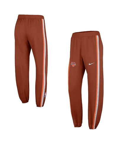 Nike Men's Orange New York Knicks 2025/26 Authentic On-Court Zone Pants