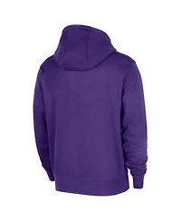 Nike Men's Purple Los Angeles Lakers 2025/26 Authentic Practice Club Pullover Hoodie