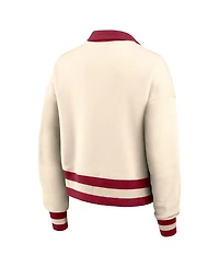 Nike Women's Tan Alabama Crimson Tide Legacy Half-Zip Sweatshirt