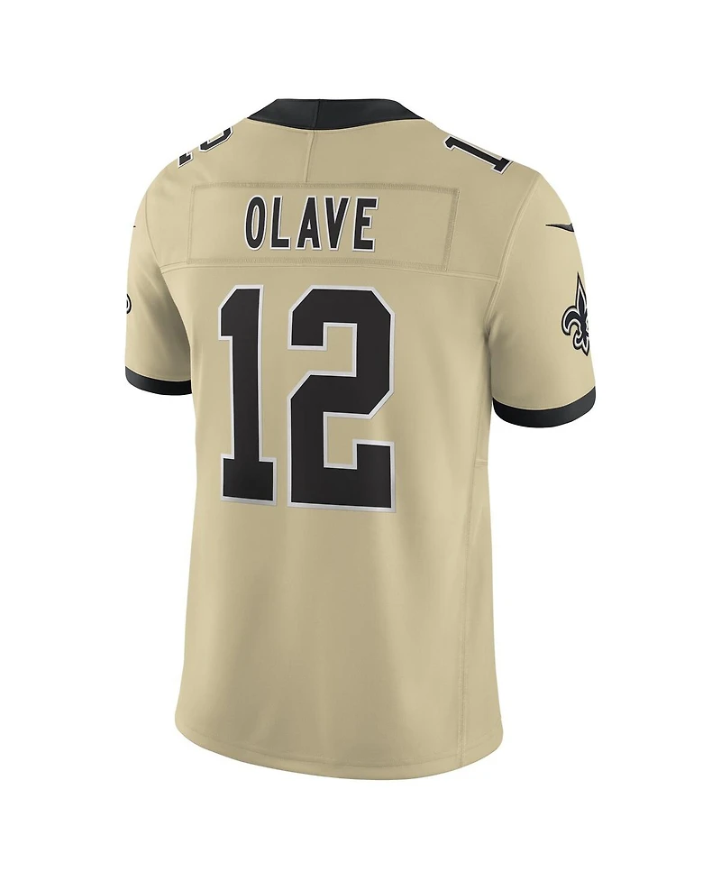 Nike Men's Chris Olave Gold New Orleans Saints Gameday Golds Alternate Vapor F.u.s.e. Limited Jersey