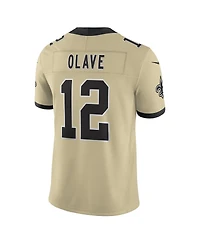 Nike Men's Chris Olave Gold New Orleans Saints Gameday Golds Alternate Vapor F.u.s.e. Limited Jersey