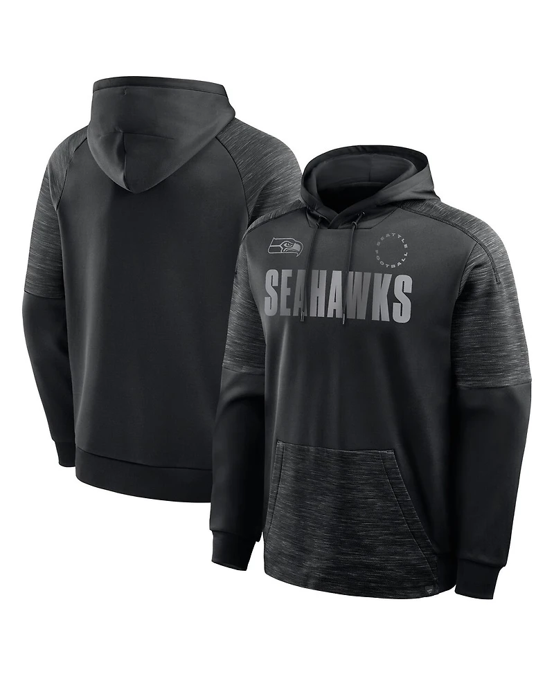 Fanatics Men's Black Seattle Seahawks Chip Shot Pullover Hoodie