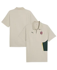 Puma Men's Beige Ac Milan Pumatech Polo Shirt