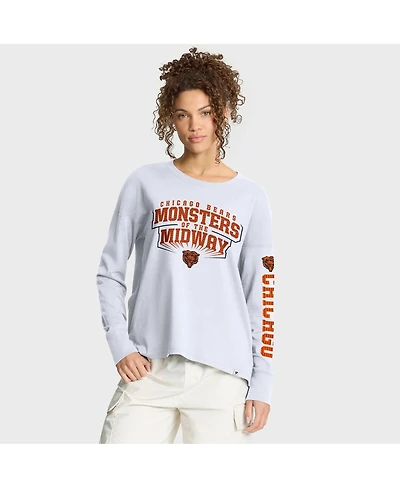 Fanatics Women's White Chicago Bears Hometown Legacy Long Sleeve T-Shirt