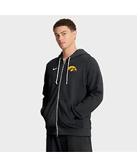 Nike Men's Black Iowa Hawkeyes 2025 Sideline Standard Issue Dri-fit Full-Zip Hoodie