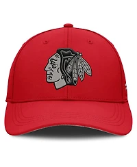 Fanatics Men's Red Chicago Blackhawks Homage Adjustable Hat