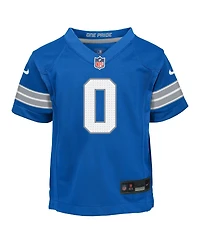 Nike Preschool Jahmyr Gibbs Blue Detroit Lions Team Player Game Jersey
