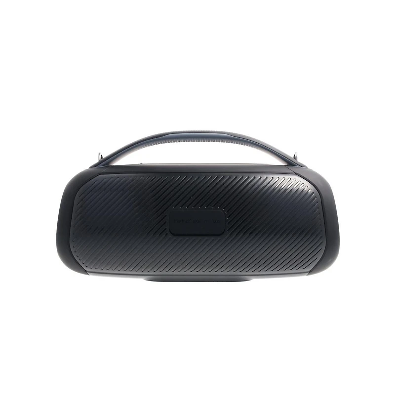 RadioShack 20W Black and Gray Wireless Bluetooth Portable Speaker with Rgb Lights Fm Radio True Wireless