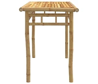 Patio Dining Table 43.3"x21.7"x29.5" Bamboo