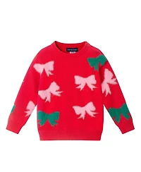 Andy & Evan Baby Girls Bow Icon Sweater and Pants Set