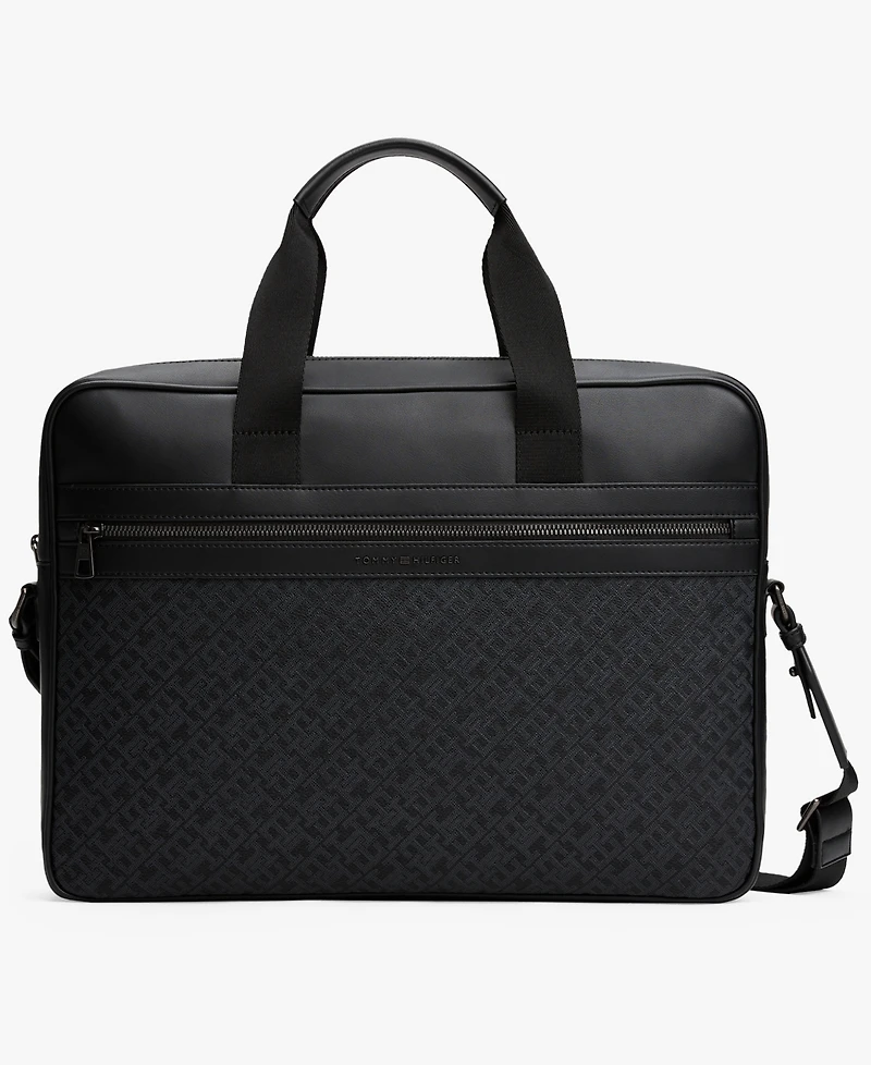 Tommy Hilfiger Men's Monogram Computer Bag