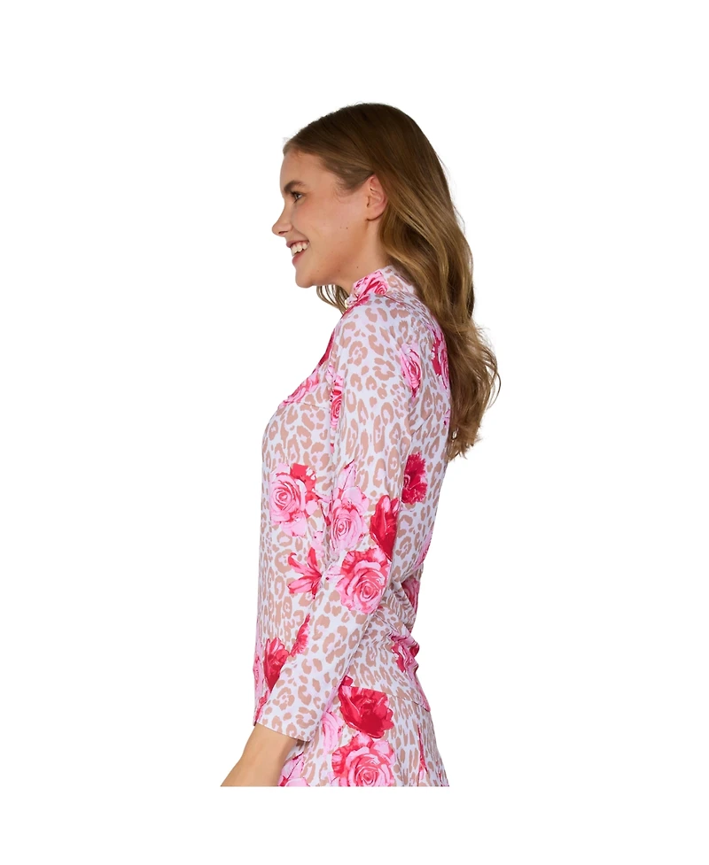 G Lifestyle Long Sleeve Mock Neck Top