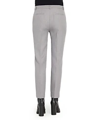 Tahari Asl Women's Herringbone Mid Rise Pants, Regular And Petite