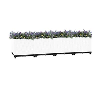 Raised Bed White Polypropylene Large Durable Raised Garden Bed