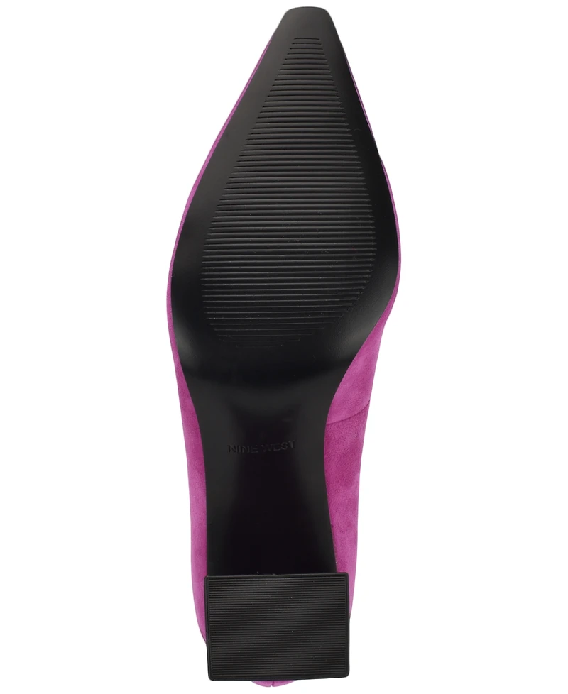 Nine West Women's Monda Tapered Block Heel Dress Pumps