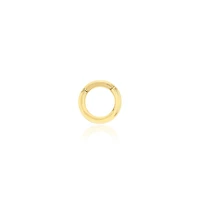 The Lovery Round Gold Charm Holder 13 millimeters