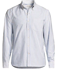 Lands' End Men's Long Sleeve Sail Rigger Oxford Shirt