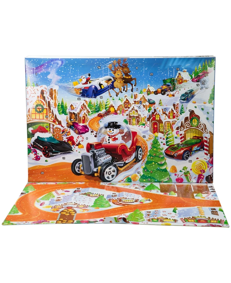 Hot Wheels 2025 Advent Calenda Toy Vehicles and Accessories