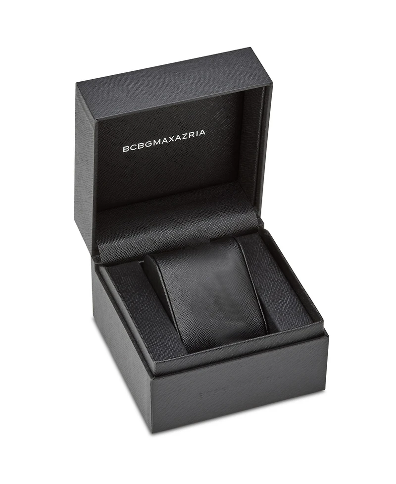 Bcbgmaxazria Women's Diamond Case Crystal Bezel Bracelet Watch, 27mm