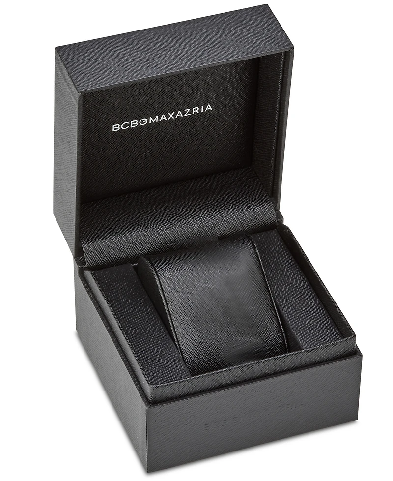 Bcbgmaxazria Women's Alara Two Tone Stainless Steel Bracelet Watch, 31mm