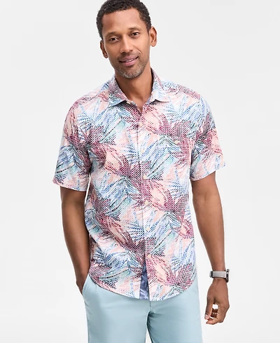 Tommy Bahama Men's Tortola Cartago Palms Short-Sleeve Shirt
