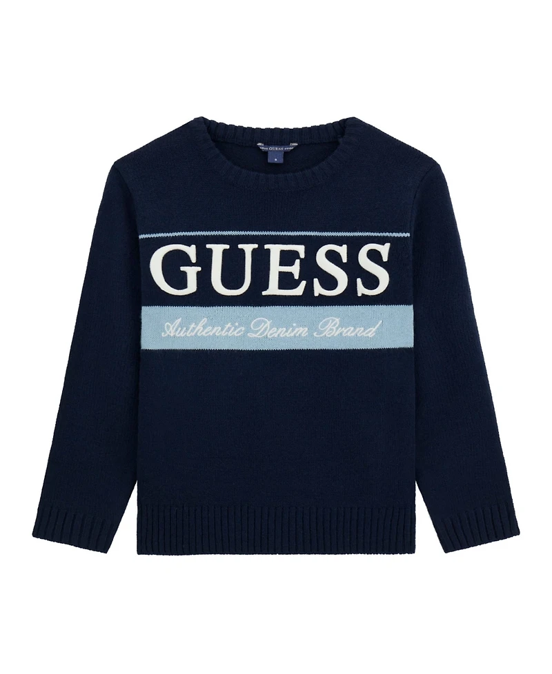 Guess Boys 8-18 Long Sleeve Soft Blend Sweater