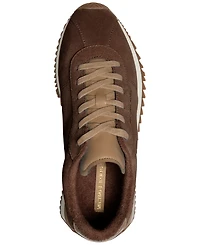 Michael Kors Women's Rhodes Two-Tone Suede Trainers