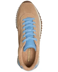 Michael Michael Kors Women's Rhodes Two-Tone Suede Trainers