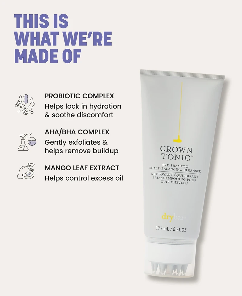 Drybar Crown Tonic Pre-Shampoo Scalp-Balancing Cleanser