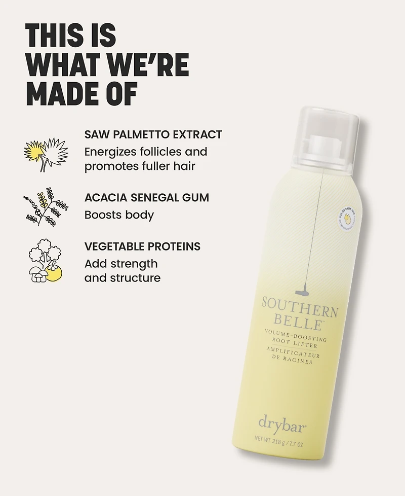 Drybar Southern Belle Volume-Boosting Root Lifter, 7.7 oz.