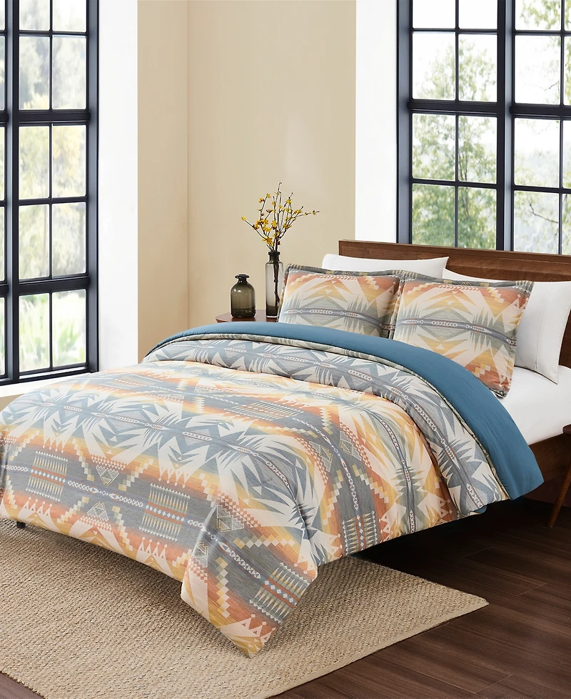 Pendleton Mystic Lake Cotton 3-Pc. Comforter Set, Full/Queen
