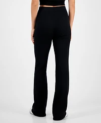 Guess Women's Flaminia Ribbed Knit Flare Pants