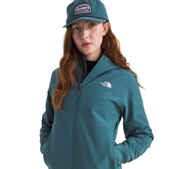 The North Face Women's Shelbe Raschel Zip-Front Fleece-Lined Hoodie Jacket