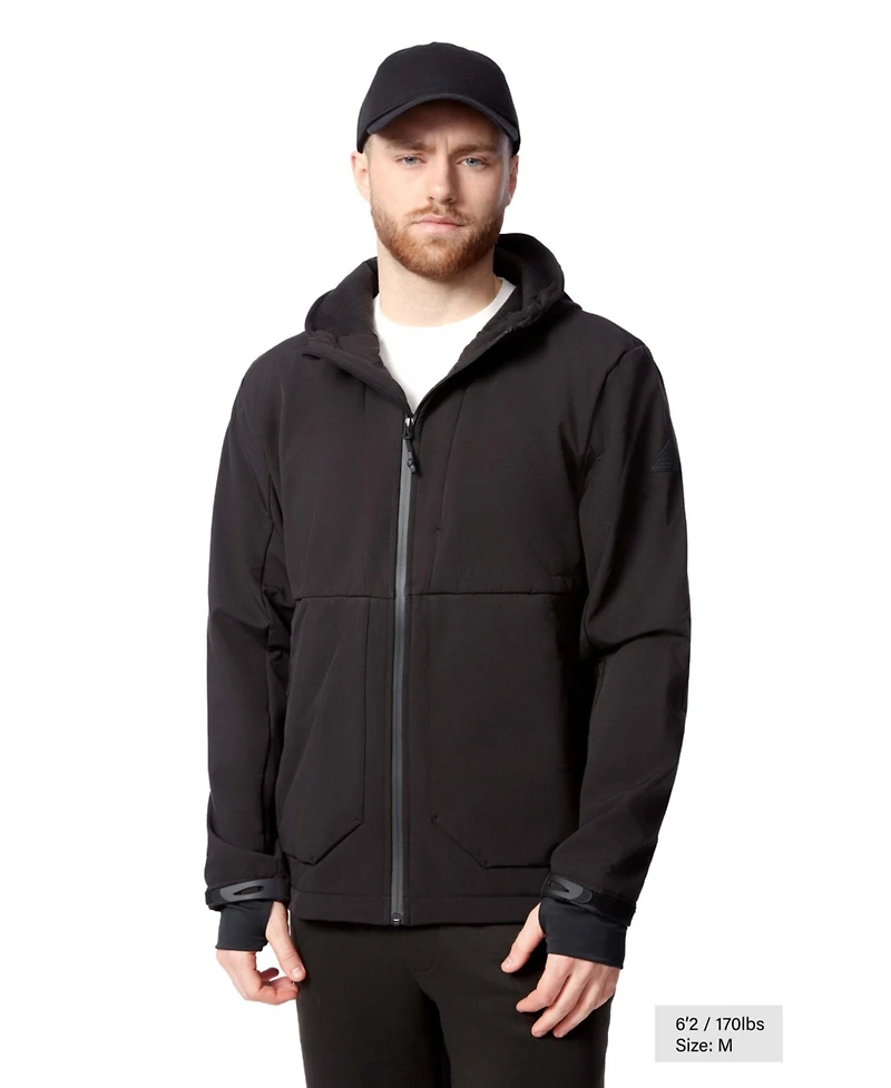 Alpine North Men's Tofino | Fleece Lined Softshell Windbreaker