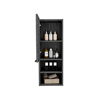 Tuhome Khari 24"" Bathroom Vanity Light Oak Mdf